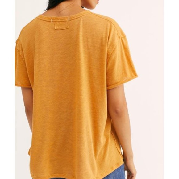 NWT Free People Woodstock Clarity tee shirt Medium - Picture 2 of 3